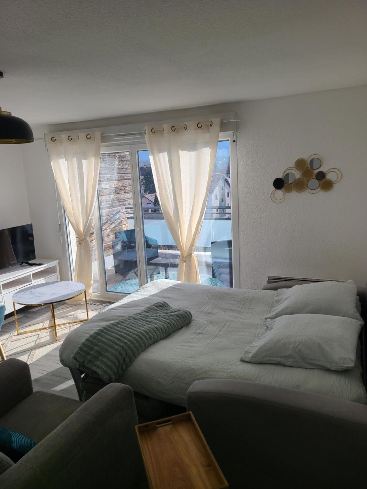 Joli T2 Proche Gare Avec Vue Apartment Annemasse Ngoại thất bức ảnh